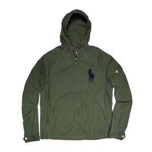NWT Polo Ralph Lauren Men Big Pony Windbreaker Jacket "WAIMEA EDITION" Olive M